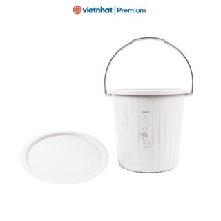 Xô nhựa, xô đựng nước, xô 15L có nắp Hokori X5238 Nhựa Việt Nhật shop