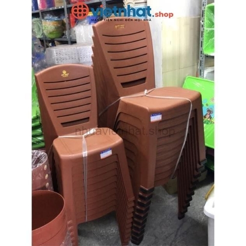 Ghế Nhựa Sọc Ngang G1941 - Hoàn Hảo Nhựa Việt Nhật Shop