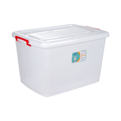 Thùng nhựa chữ Nhật 85L siêu bền 5337 Nhựa Việt Nhật Shop