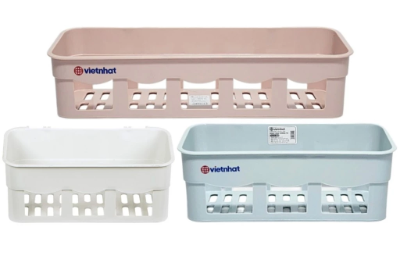 Khay đựng đồ dán tường đa năng 5698/5699/5701 Nhựa Việt Nhật Shop