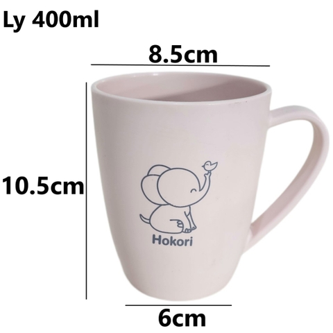 Cốc uống nước cao cấp có quai cầm Hokori - Nhựa Việt Nhật C6362 Nhựa Việt Nhật Premium
