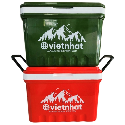 Thùng đựng đá, Phích vuông giữ nhiệt 38L tiện lợi Việt Nhật 3978 Nhựa Việt Nhật Premium