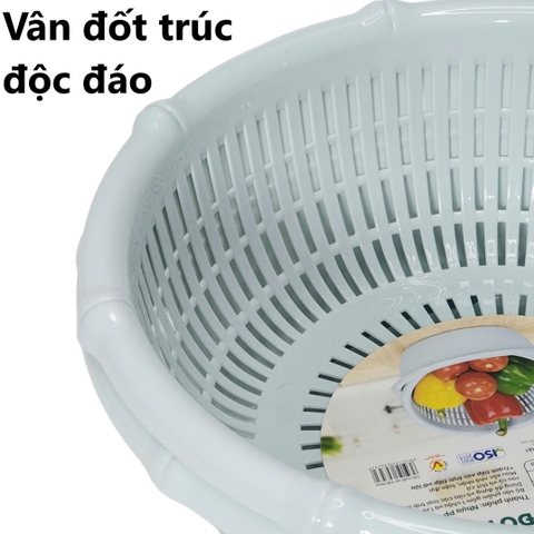 Bộ chậu, rổ đốt trúc 2T6, 2T9 Hokori 2324-1, 2325-1  Nhựa Việt Nhật Shop