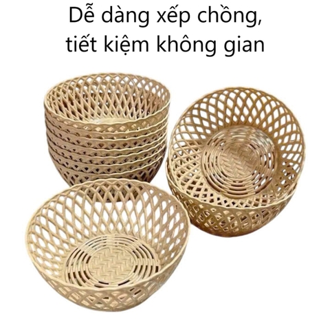 Rổ tròn mây trung 3286