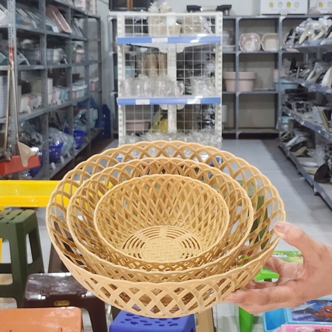 Rổ tròn mây trung 3286