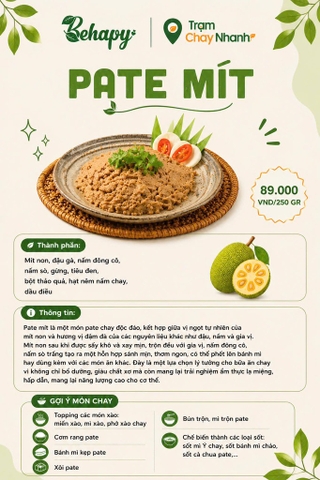Pate mít chay Tachay Food