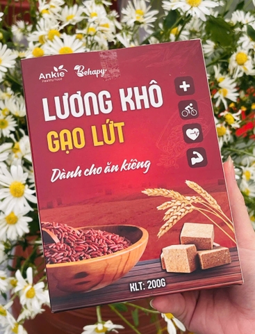 Lương khô gạo lứt ăn kiêng 200gr