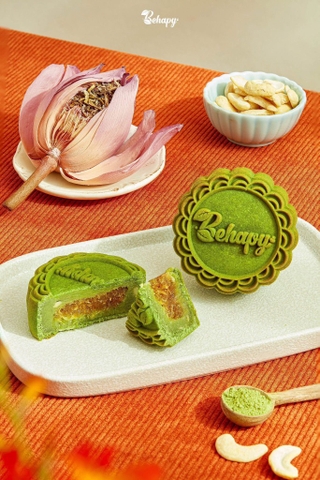 Bánh trung thu vị Trà Xanh Dứa Tươi Hạt Điều 150gr