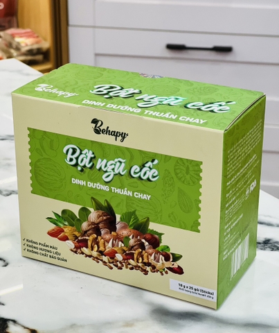 Bột ngũ cốc thuần chay Behapy 450g