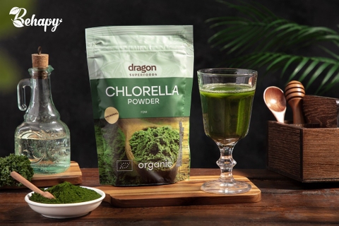 Bột tảo Chlorella Hữu cơ 200gr - Dragon
