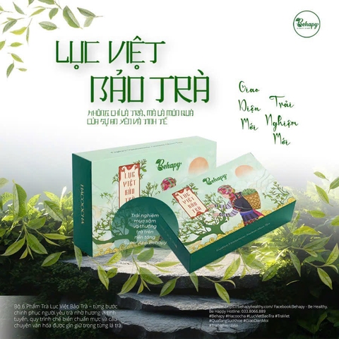 Set Lục Việt Bảo Trà Behapy (6 phẩm trà)