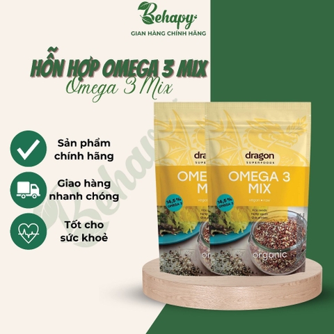 Bột Omega3 mix Hữu cơ 200gr - Dragon