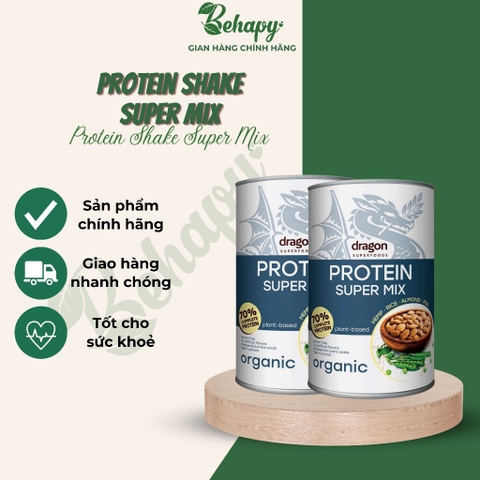 Protein Super Mix 500gr - Dragon (Mẫu Gói Mới)