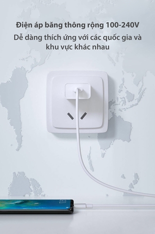 Combo sạc nhanh Bagi củ sạc 12W dây Lightning CB-12W