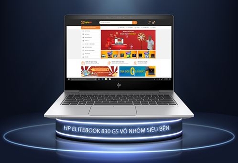 HP Elitebook 830 G5 - Vỏ nhôm bền bỉ