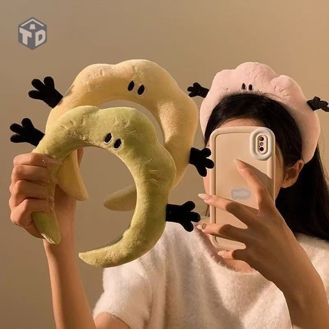 Băng Đô Cài Đầu Nhồi Bông Hình Đám Mây