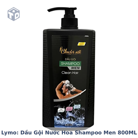 Lymo: Dầu Gội Nước Hoa Shampoo Men 800ML - Ko Bao Bể VC