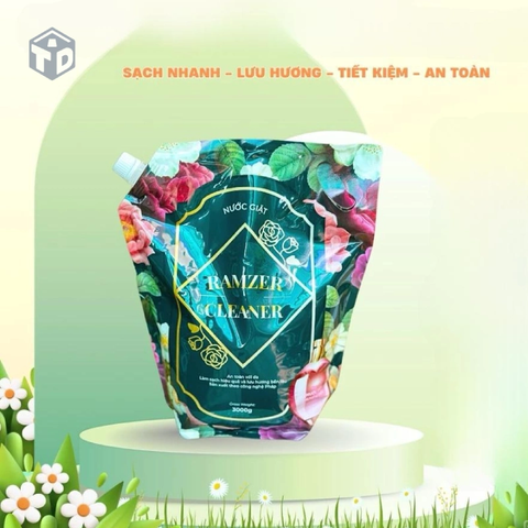 Nước Giặt Ramzer Cleaner Hương Nước Hoa 3000ml