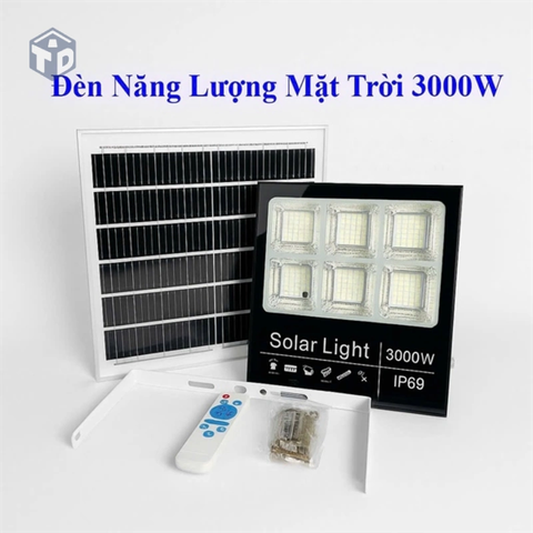 Đèn Năng Lượng Mặt Trời IP69 3000W