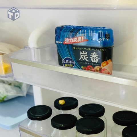 KBN Hàng Nhật, Tem phụ & HĐ: Hộp khử mùi tủ lạnh than hoạt tính (T12)