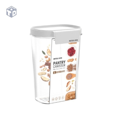 Duy Tân: Hộp Thực Phẩm Khô Matsu Lock 1600ML (T)