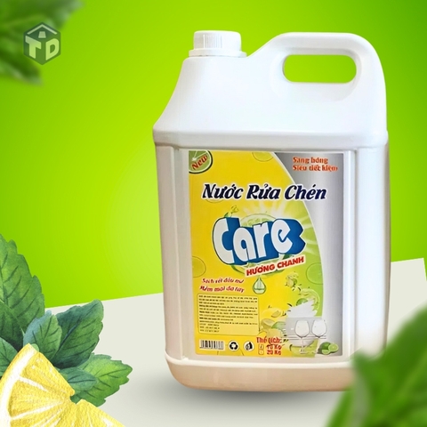 TLT: Nước rửa chén Care Hương Chanh 10kg