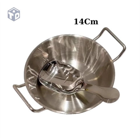 Bộ Bát 2 Quai Kiểu Hàn Kèm Muỗng 14Cm (T200) - Mới (Set)