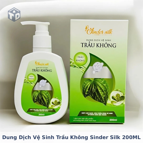 Lymo: Dung Dịch Vệ Sinh Trầu Không Sinder Silk 200ML - Ko Bao Bể VC