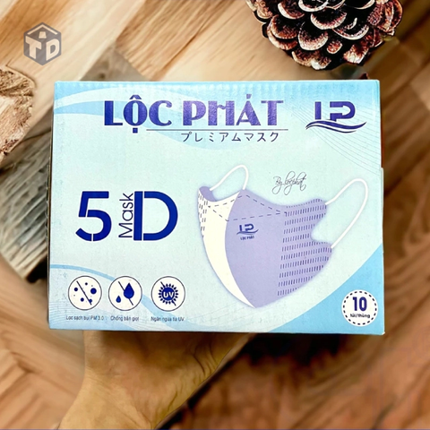 1 Hộp 5D Khẩu Trang Lộc Phát