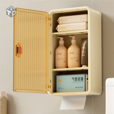 Tủ Nhựa Dán Tường Nhà Tắm 1 Cửa