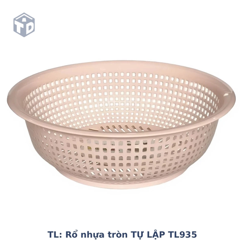 TL: Rổ nhựa tròn TỰ LẬP TL935