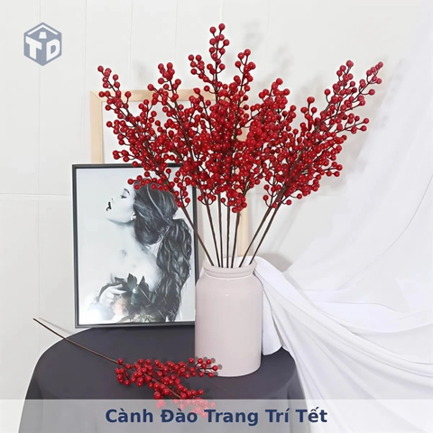Cành Đào Trang Trí Tết