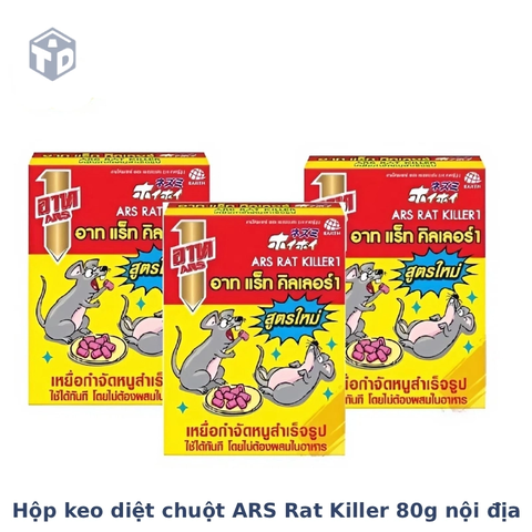 Hộp keo diệt chuột ARS Rat Killer 80g nội địa