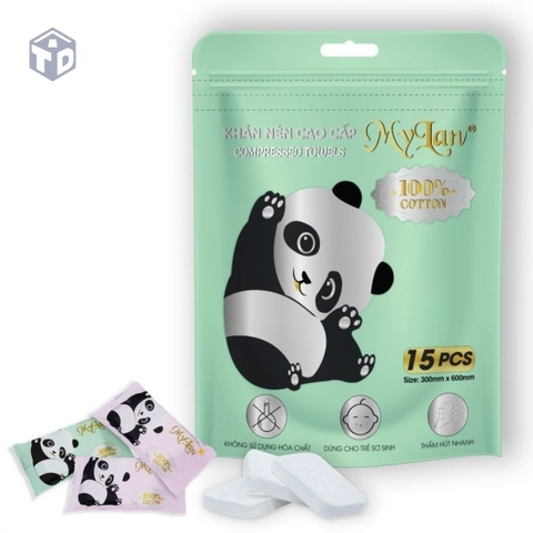 MyLan: Túi 15 viên khăn nén 30x60cm