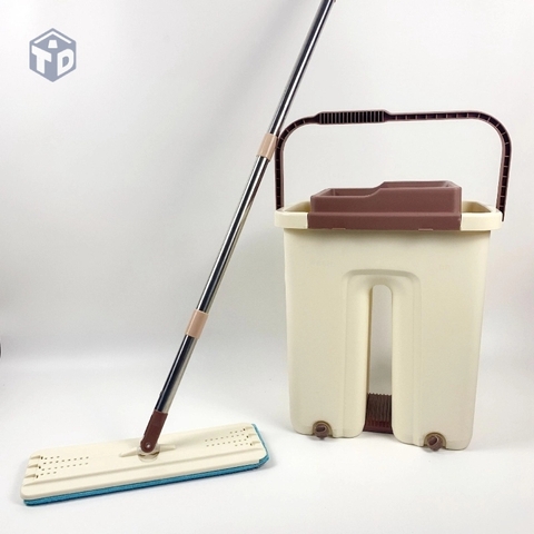 MOP M9(KN2) CỦA COCO: Bộ thùng đứng Cây lau nhà, bộ lau nhà thông minh tự vắt