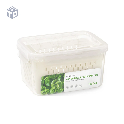 Duy Tân: Hộp Bảo Quản Thực Phẩm Tươi 1500ML