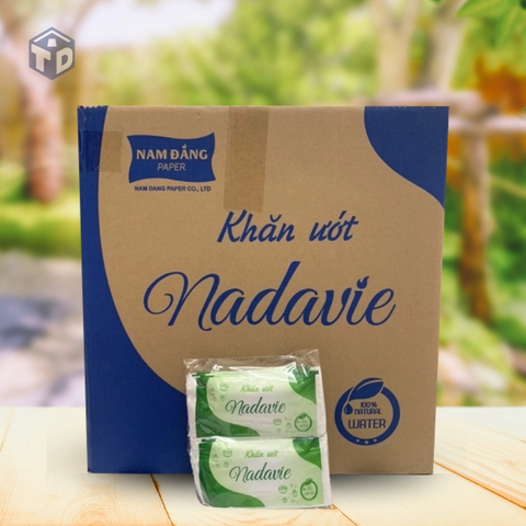Navi: Bịch 20 Cái Khăn Lạnh Nadavie Xanh