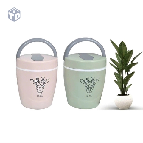 Nhựa T L Thành: Cà Mèn 1500ML 3 Ngăn Kèm Muỗng