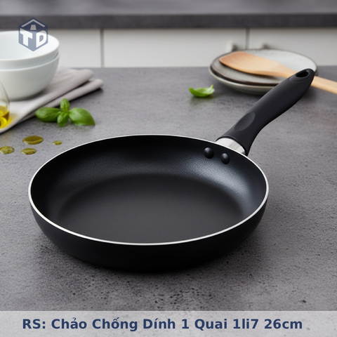 RS: Chảo chống dính 1 quai 1li7 26cm