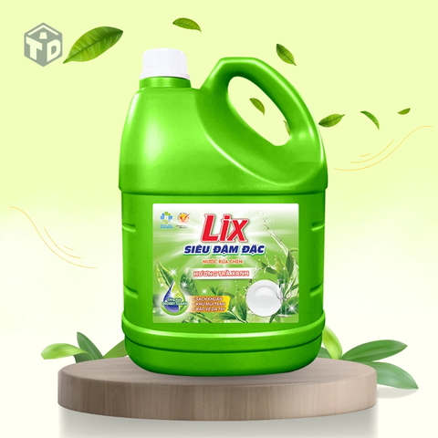 Lix: Nước Nước Rửa Chén Hương Thiên Nhiên Can 3.5kg