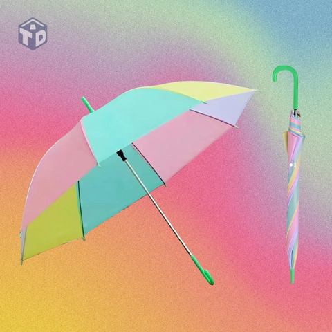 Dù Cầu Vồng Pastel