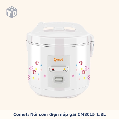 Comet: Nồi cơm điện nắp gài CM8015 1.8L