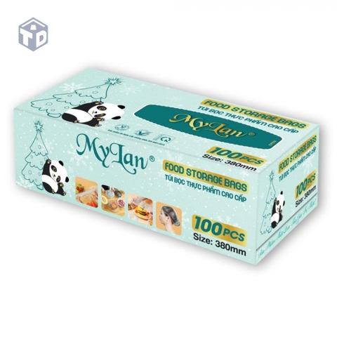 MyLan: Hộp 100 túi màng bọc thực phẩm 38cm