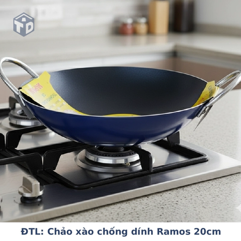 ĐTL: Chảo xào chống dính Ramos 20cm