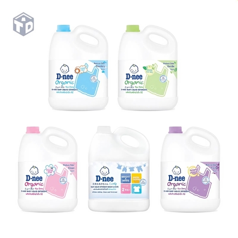 SG Dnee Thái có tem phụ & Hđ: Nước Giặt Quần Áo Organic Can 3L (T4)