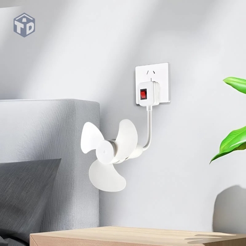 Quạt Mini Treo Tường Xoay 360 Độ (T50) - (Cái)