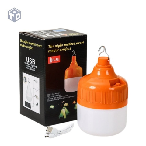 300W: Bóng Đèn Led Tích Điện (T50)