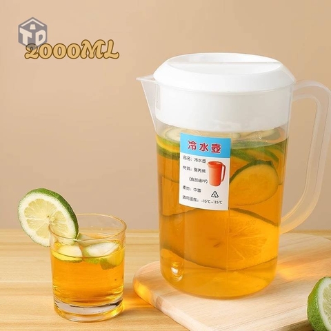 Ca Nhựa Có Nắp Chịu Nhiệt 2000ML (T48) - (Cái)
