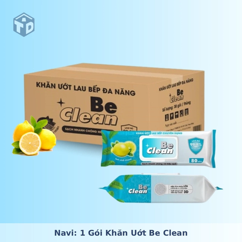 Navi: 1 Gói Khăn Uớt Be Clean
