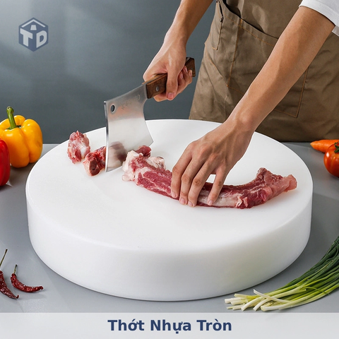 Thớt Nhựa Tròn